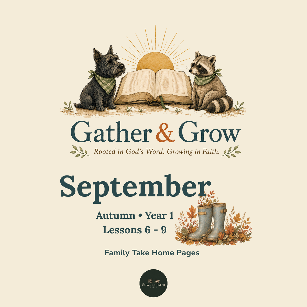 Gather & Grow: September Children's Church Lessons